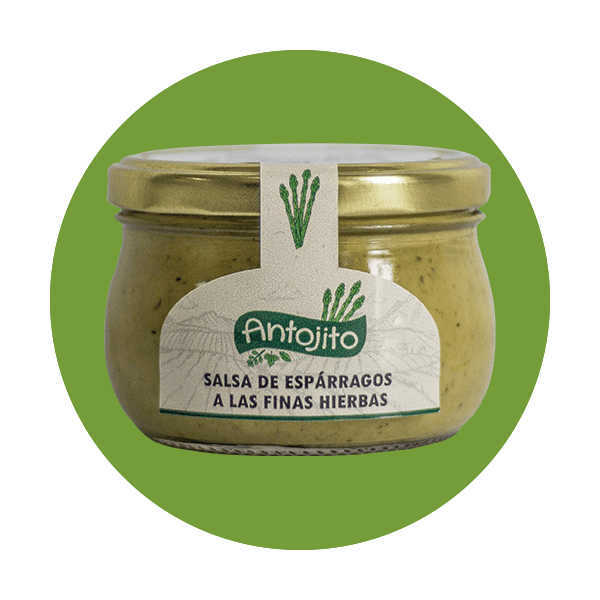 salsa de esparrago