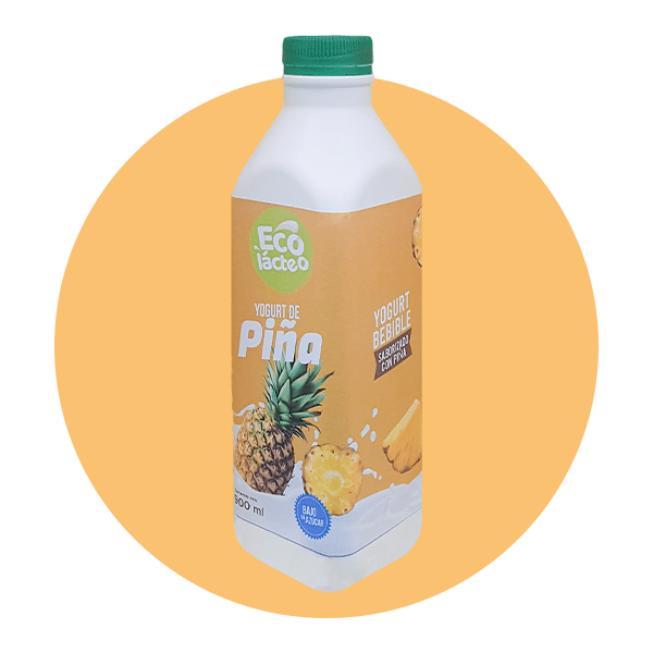 yogurt de piña ecolacteo