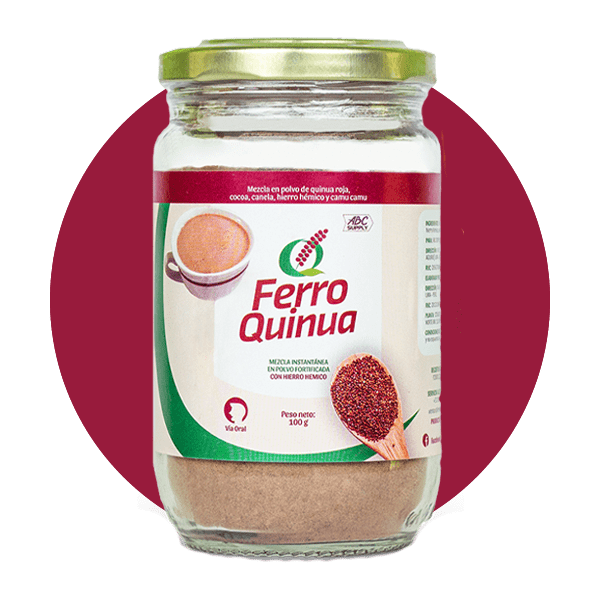 suplemento ferro quinua