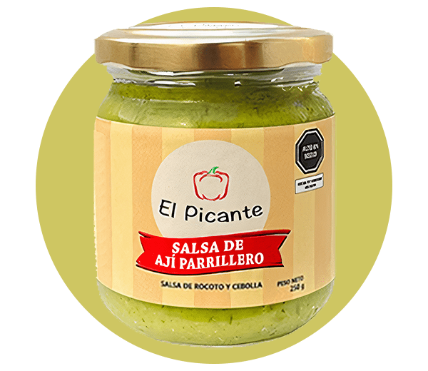 salsa picante aji parrillero
